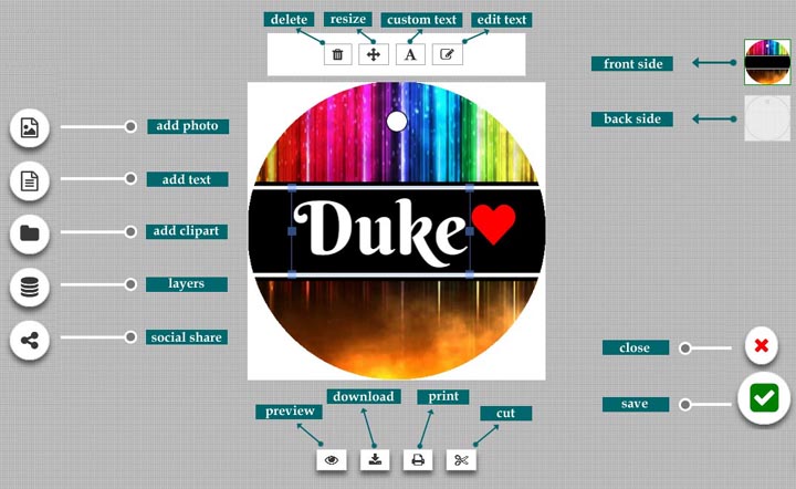 pettags4less program generator for custom design pet id tags
